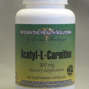 Acetyl l-carnitine 5 0 0 mg 9 0 vegetarian capsules
