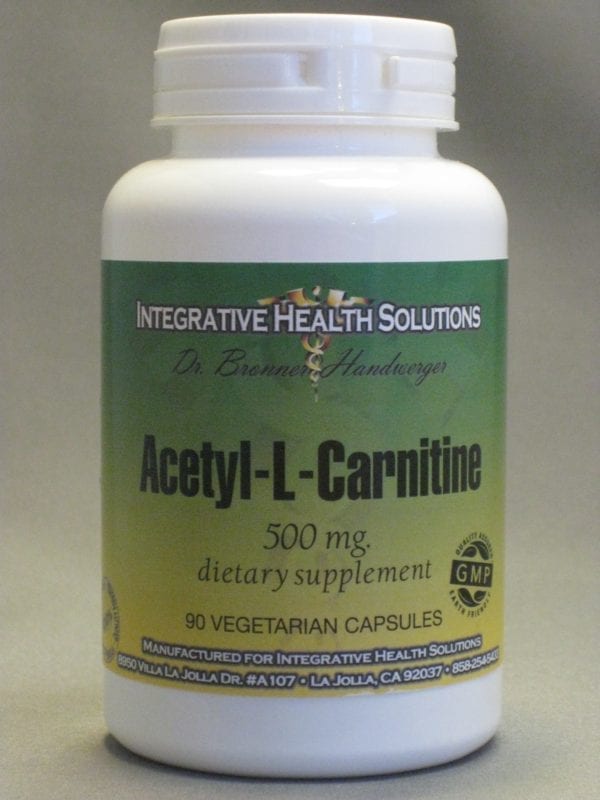 Acetyl l-carnitine 5 0 0 mg 9 0 vegetarian capsules