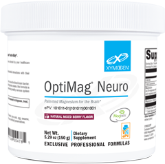 A container of optimag neuro is shown.