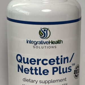 A bottle of quercetin and nettle plus