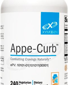 A bottle of xymogen appe-curb