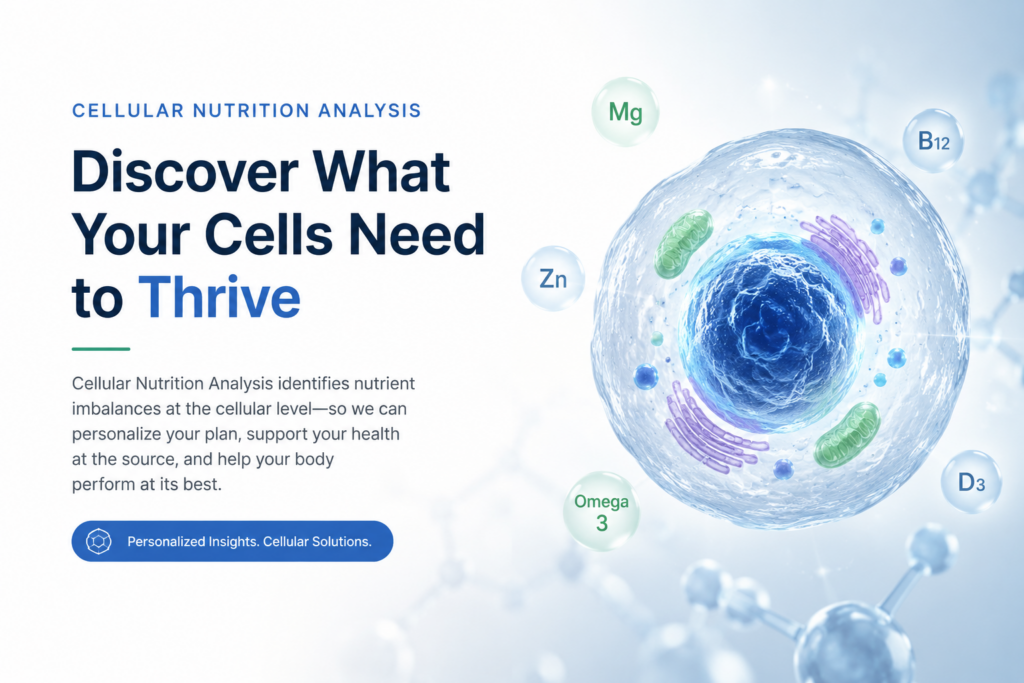 Cellular Nutrition Test.
