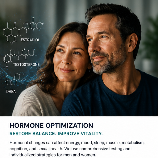 Hormone optimization for men and women